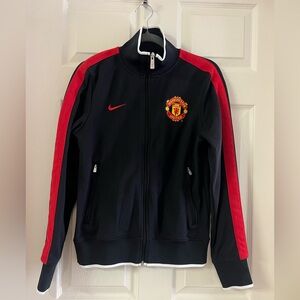 Vintage 2011–2012 Nike Manchester United N98 Track Jacket – Small (Unisex) Rare